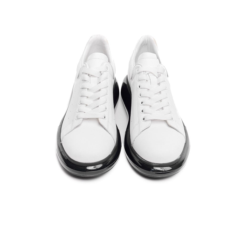 Yüksek Taban Hakiki Deri Erkek Sneaker