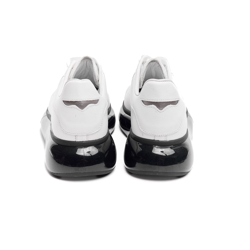 Yüksek Taban Hakiki Deri Erkek Sneaker