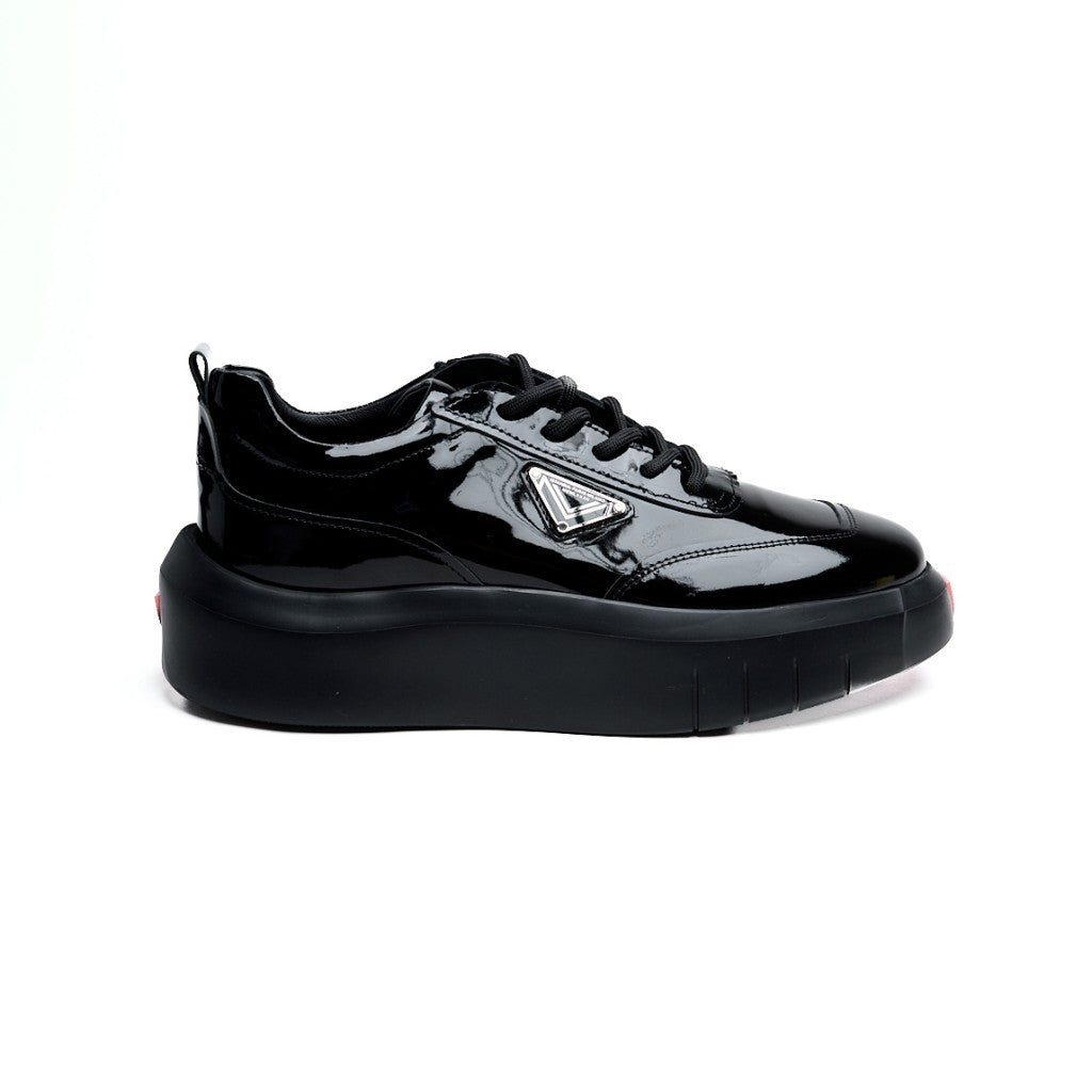 Yüksek Taban Hakiki Deri Erkek Sneaker