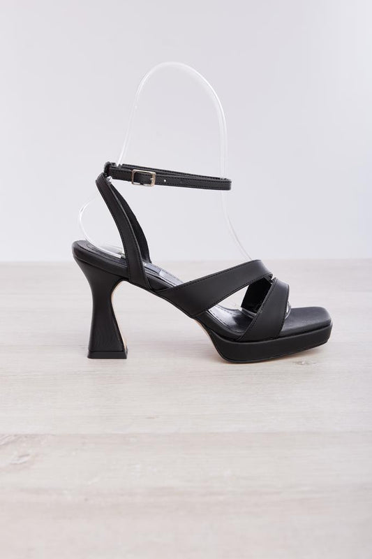 Ankle Strap Thick Heel Women's Evening Shoes