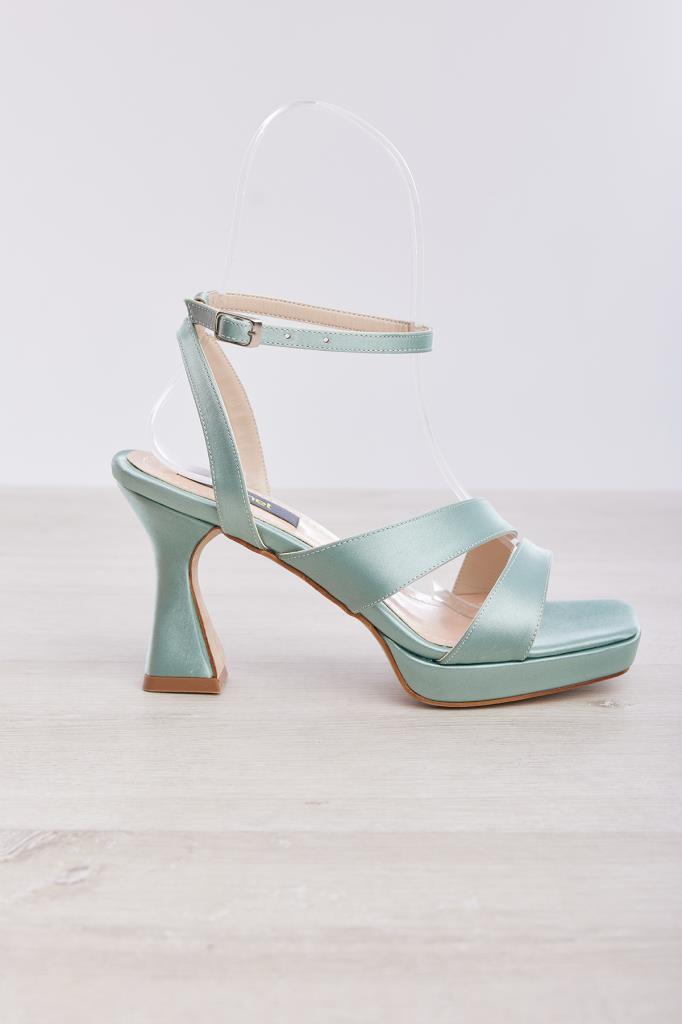 Ankle Strap Thick Heel Women's Evening Shoes