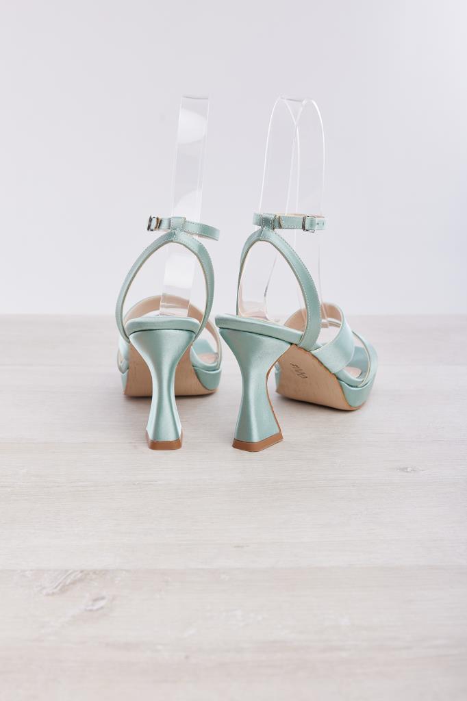 Ankle Strap Thick Heel Women's Evening Shoes