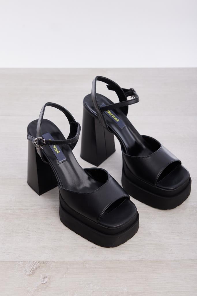 Genuine Leather Women's Platform High Heel Shoes