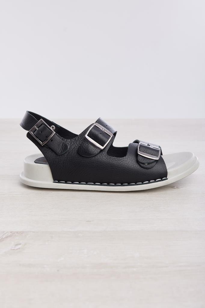 Genuine Leather Casual Buckled Women's Sandals