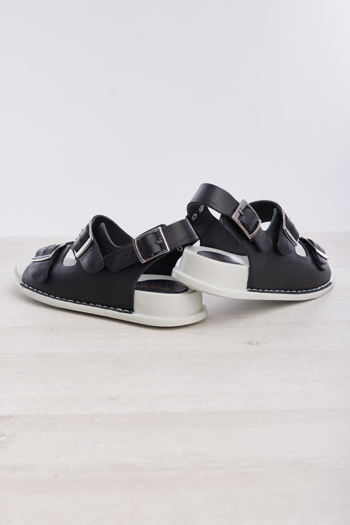 Genuine Leather Casual Buckled Women's Sandals