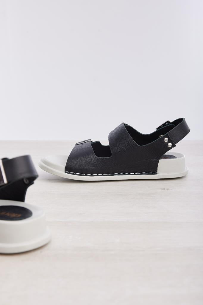 Genuine Leather Casual Buckled Women's Sandals