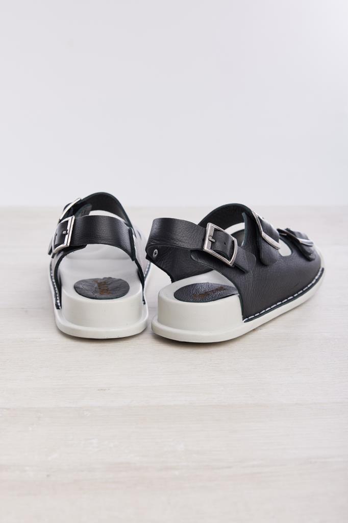 Genuine Leather Casual Buckled Women's Sandals