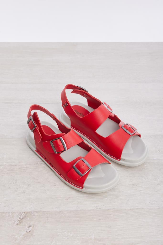 Genuine Leather Casual Buckled Women's Sandals