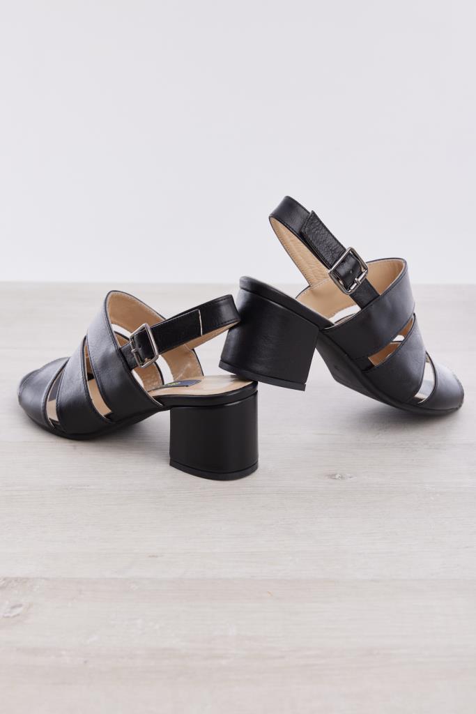 Genuine Leather Women's High Heel Sandals