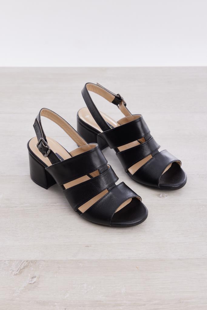 Genuine Leather Women's High Heel Sandals