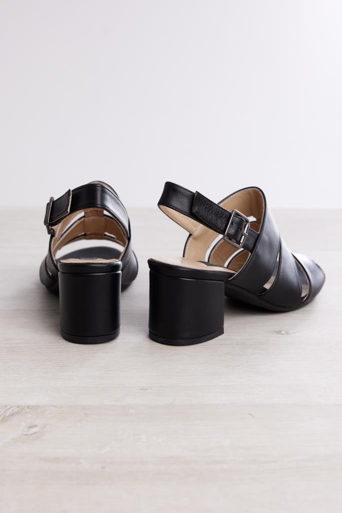 Genuine Leather Women's High Heel Sandals