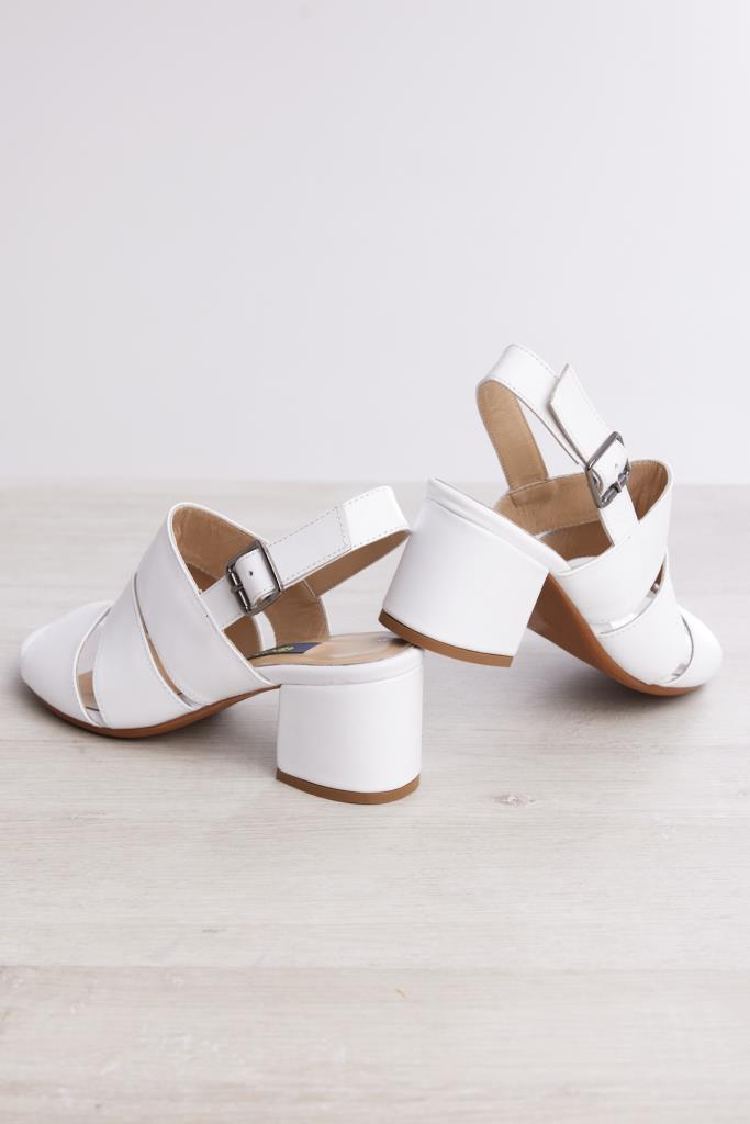 Genuine Leather Women's High Heel Sandals