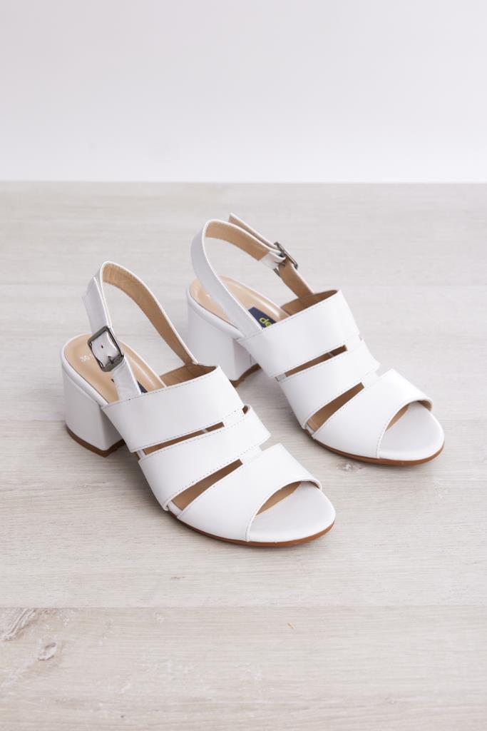 Genuine Leather Women's High Heel Sandals