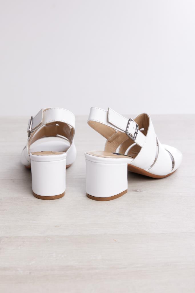 Genuine Leather Women's High Heel Sandals