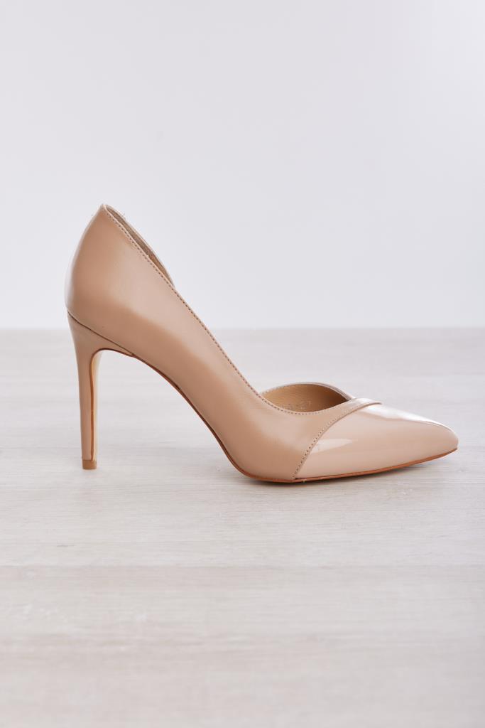 Genuine Leather Women's High Heel Shoes