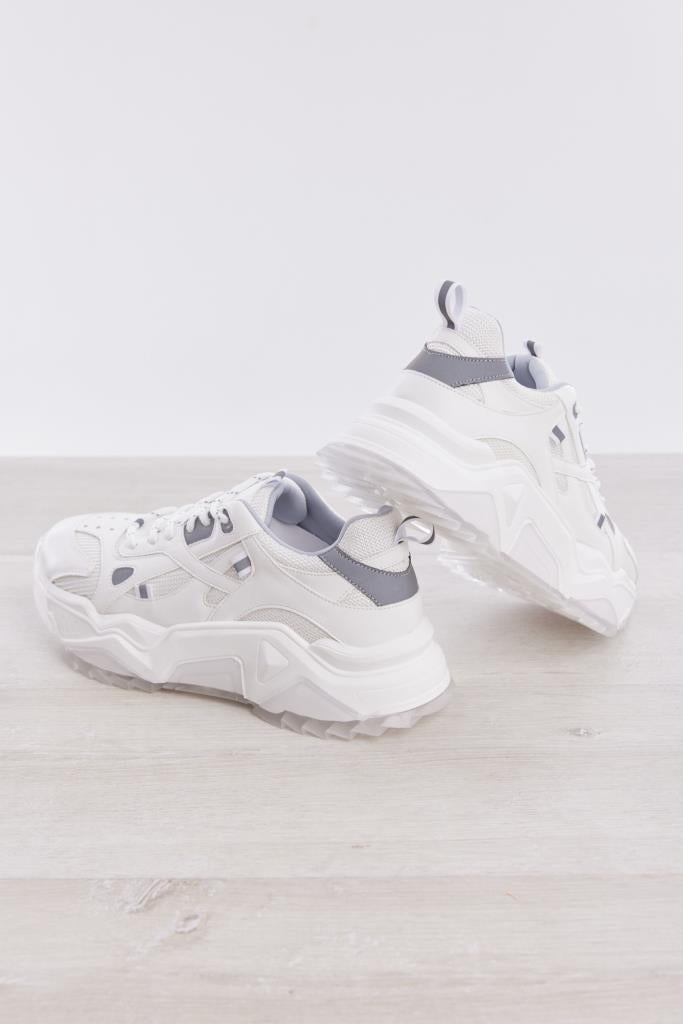 Bağcıklı Yüksek Taban Kadın Sneaker