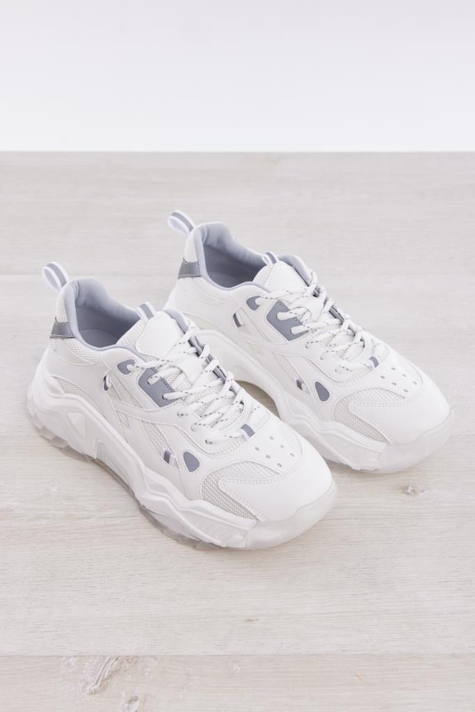 Bağcıklı Yüksek Taban Kadın Sneaker