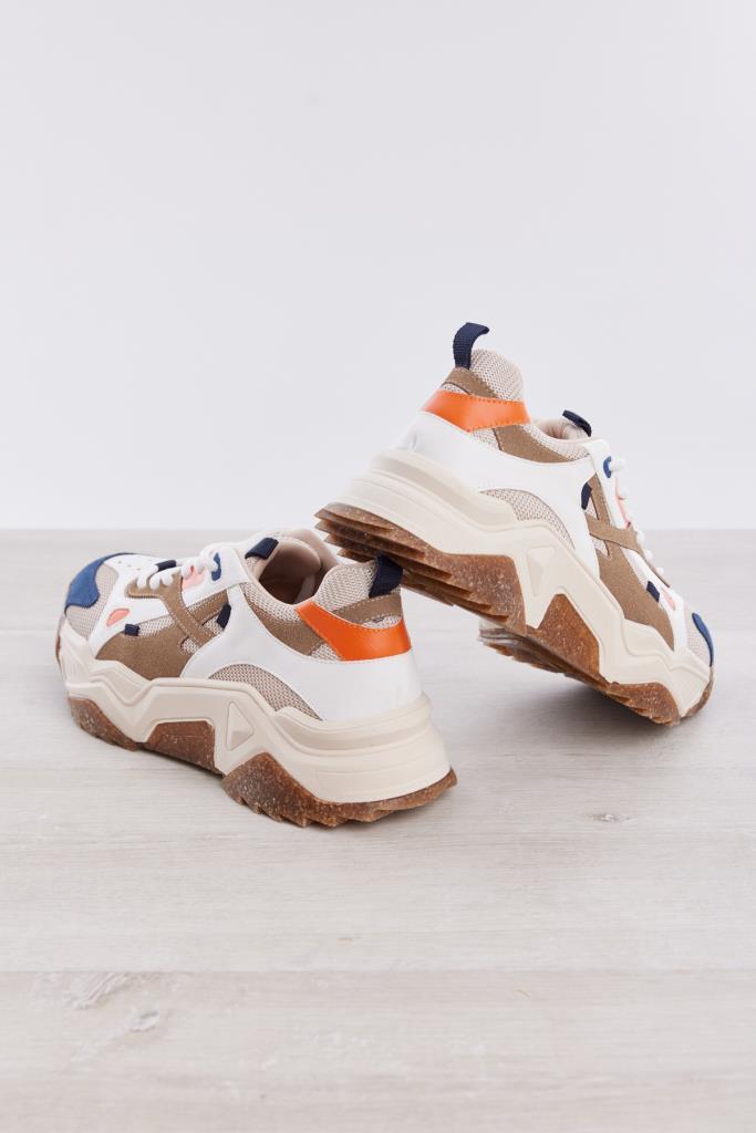 Bağcıklı Yüksek Taban Kadın Sneaker