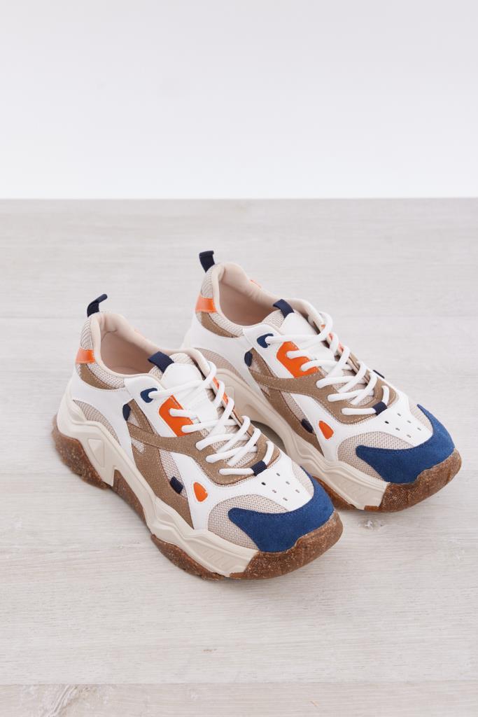 Bağcıklı Yüksek Taban Kadın Sneaker