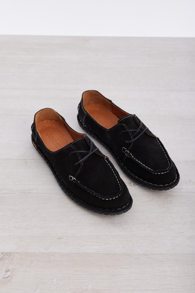 Süet Hakiki Deri Kadın Comfort Casual Ayakkabı