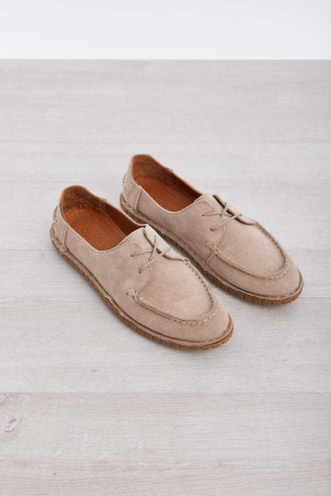 Süet Hakiki Deri Kadın Comfort Casual Ayakkabı