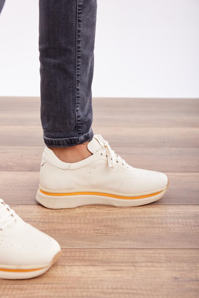 Soft Leather Men's Sneakers