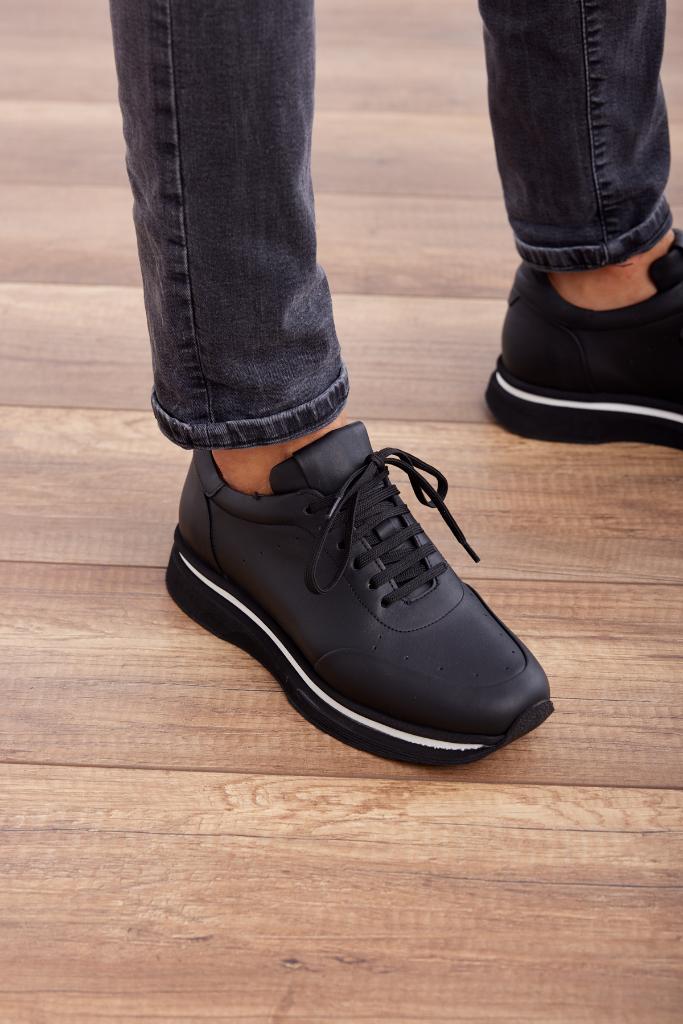 Soft Leather Men's Sneakers