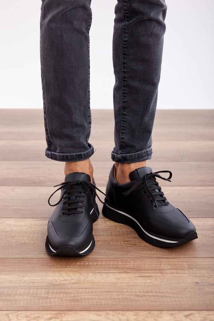 Soft Leather Men's Sneakers
