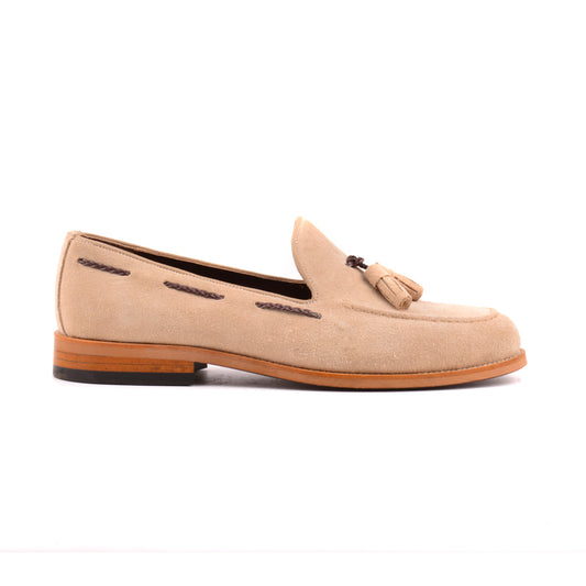 Classic Genuine Leather Buckled Men's Shoes