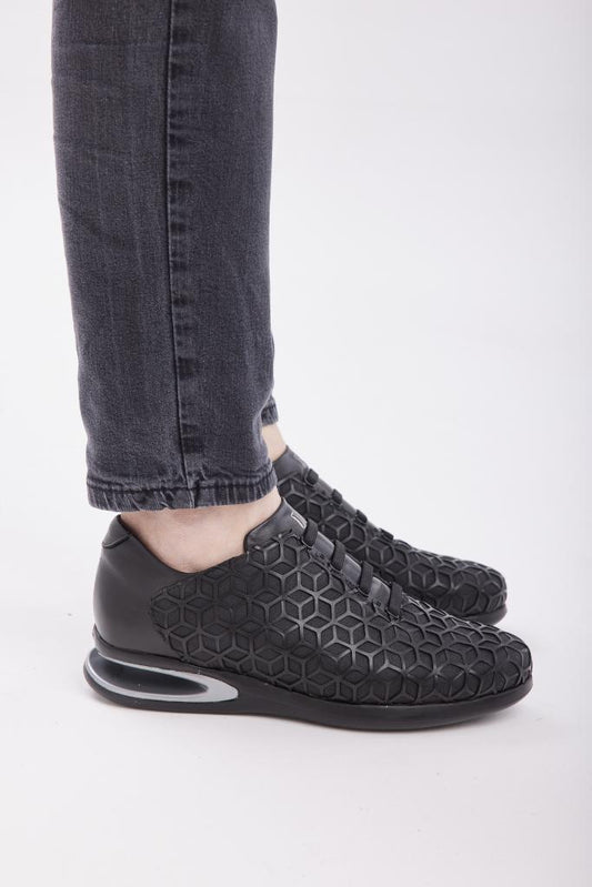 Callaghan Rubber Laced Patterned Men's Sneakers