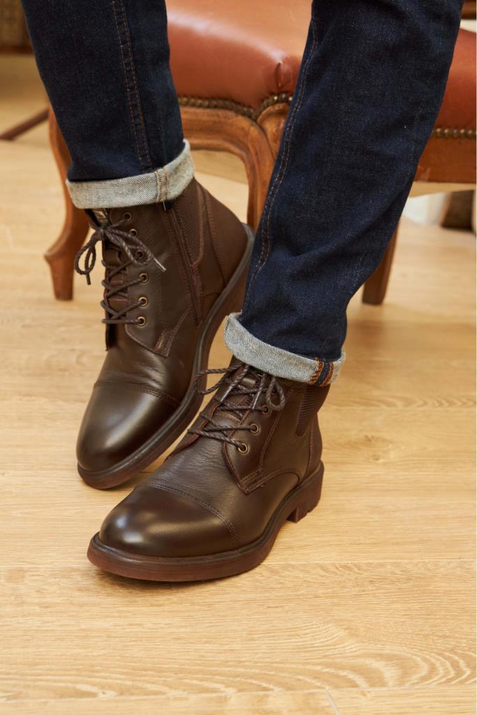 Casual Genuine Leather Men's Boots