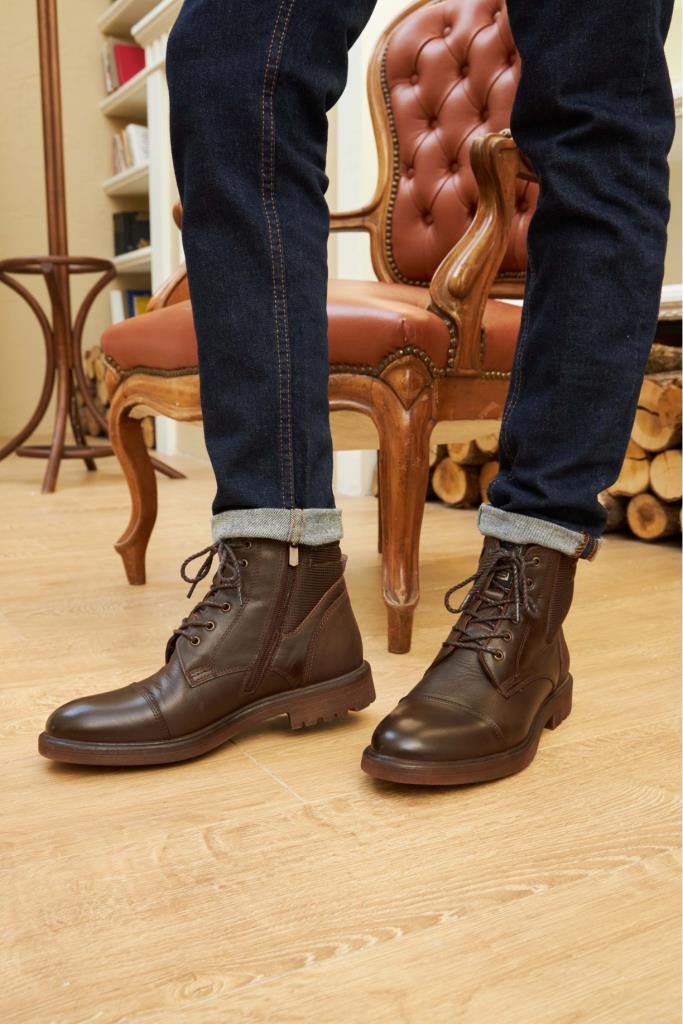 Casual Genuine Leather Men's Boots