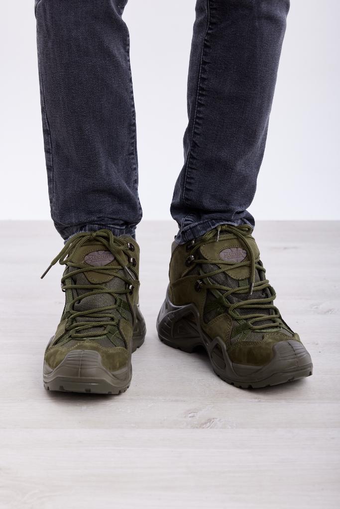 Scooter Nubuck Waterproof Men's Tactical Boots
