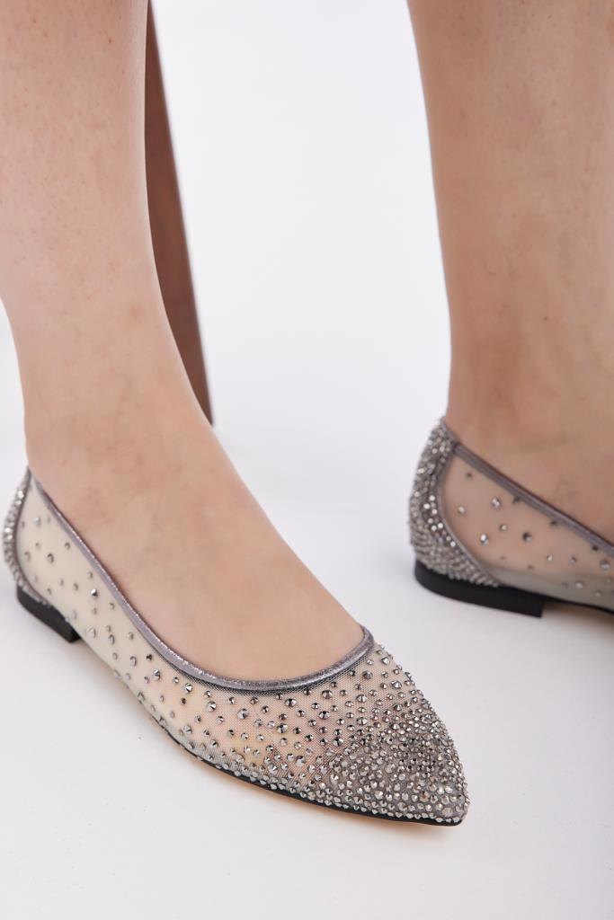 Cinderella Stone Accessory Netted Ballerina