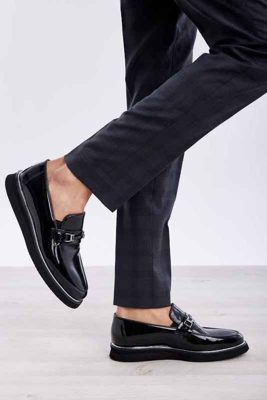 Tokalı Hakiki Deri Klasik Erkek Ayakkabı