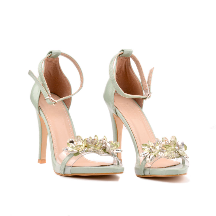 Accessorized High Heel Women's Shoes