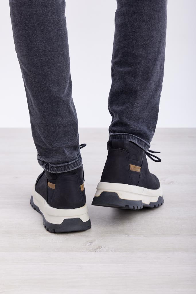 High Sole Genuine Leather Men's Boots
